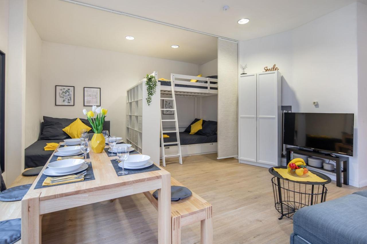 Studio Loft With Walk-In Rain-Shower Apartment ฮัมบูร์ก ภายนอก รูปภาพ