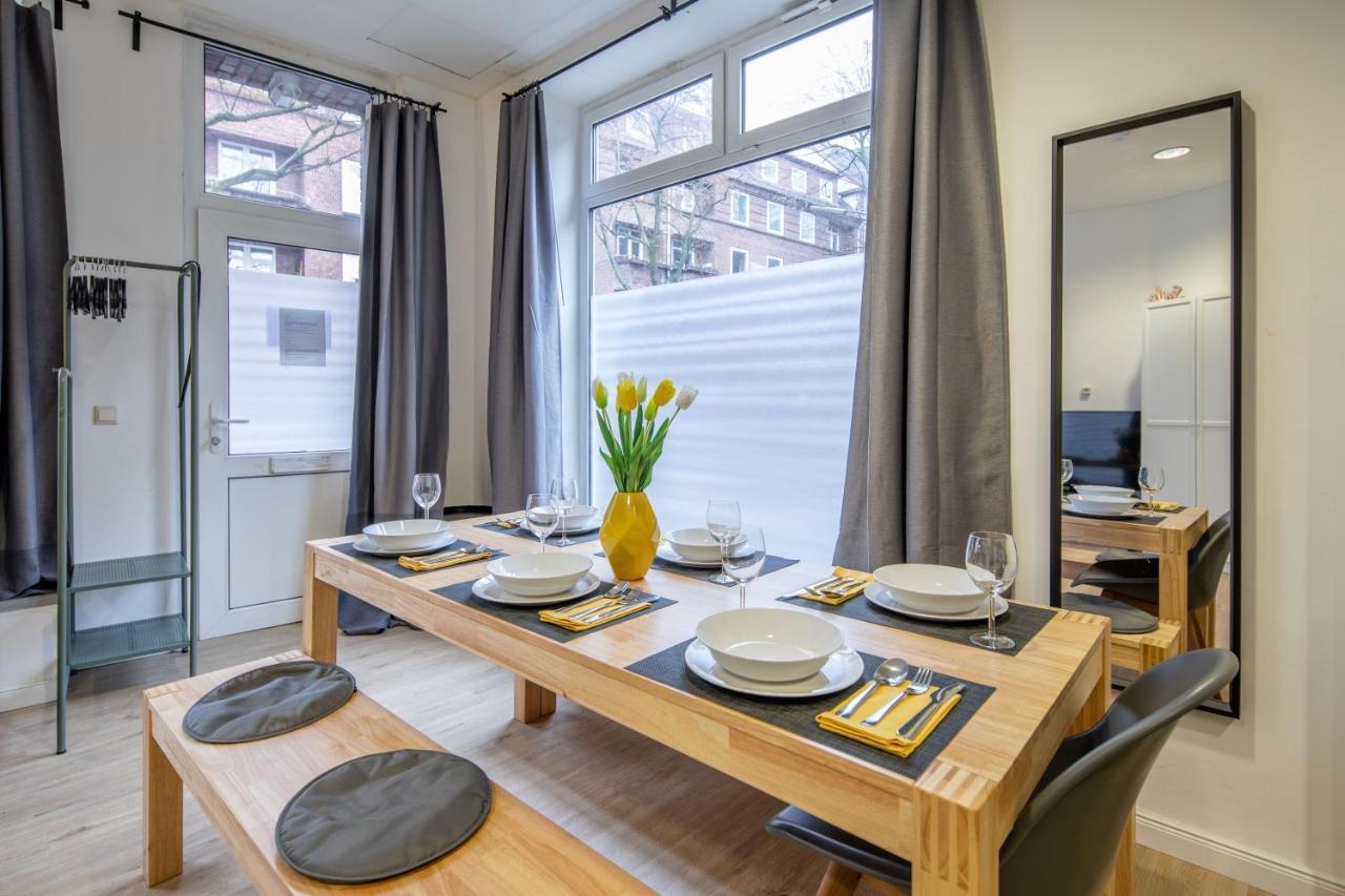 Studio Loft With Walk-In Rain-Shower Apartment ฮัมบูร์ก ภายนอก รูปภาพ