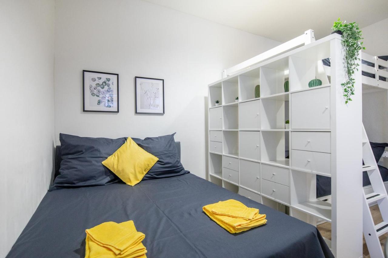Studio Loft With Walk-In Rain-Shower Apartment ฮัมบูร์ก ภายนอก รูปภาพ