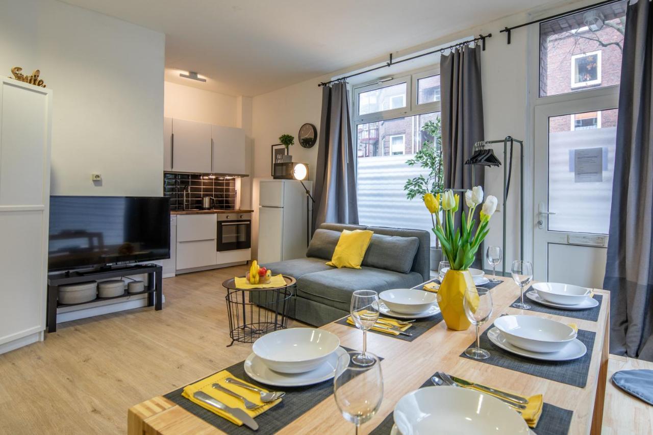 Studio Loft With Walk-In Rain-Shower Apartment ฮัมบูร์ก ภายนอก รูปภาพ